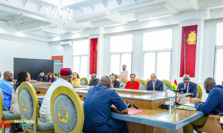 Simandou : Mamadi Doumbouya décline ses ambitions à la délégation des institutions financières internationales