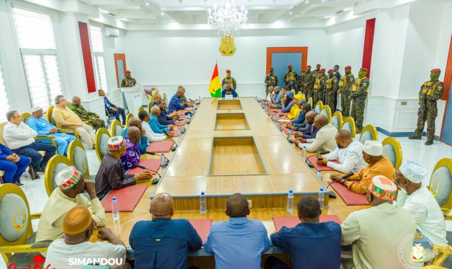 Guinée : Mamadi Doumbouya invite le secteur privé à s’aligner avec les nouvelles orientations économiques