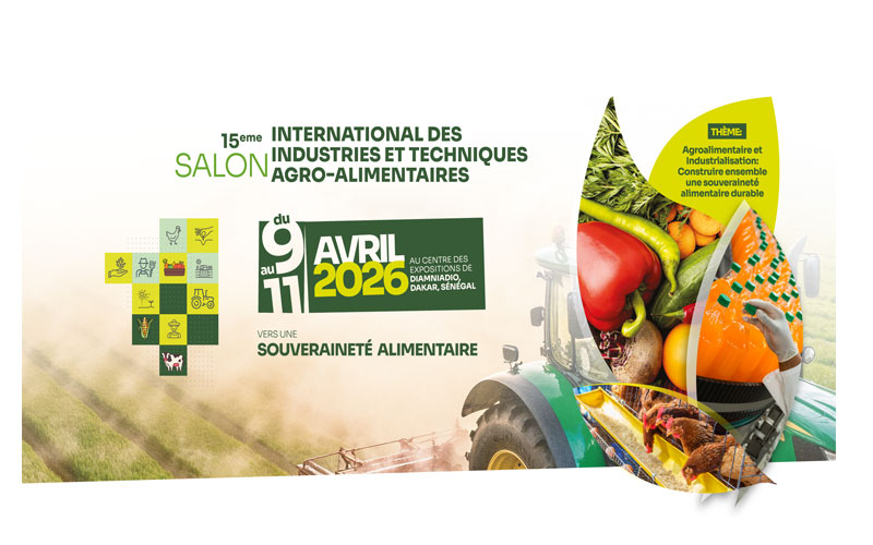 La 15ᵉ édition du salon International des Industries et Techniques Agroalimentaires se tient à Dakar