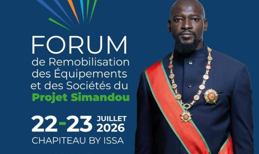 Conakry : 𝐅𝐨𝐫𝐮𝐦 𝐝𝐞 𝐑𝐞𝐦𝐨𝐛𝐢𝐥𝐢𝐬𝐚𝐭𝐢𝐨𝐧 𝐝𝐞𝐬 𝐄́𝐪𝐮𝐢𝐩𝐞𝐦𝐞𝐧𝐭𝐬 𝐞𝐭 𝐝𝐞𝐬 𝐒𝐨𝐜𝐢𝐞́𝐭𝐞́𝐬 𝐝𝐮 𝐏𝐫𝐨𝐣𝐞𝐭 𝐒𝐢𝐦𝐚𝐧𝐝𝐨𝐮
