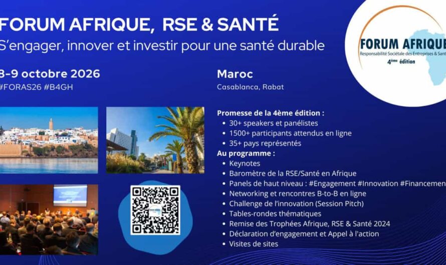 FORAS 2026 : le sommet du Maroc qui connect business, santé et climat en Afrique