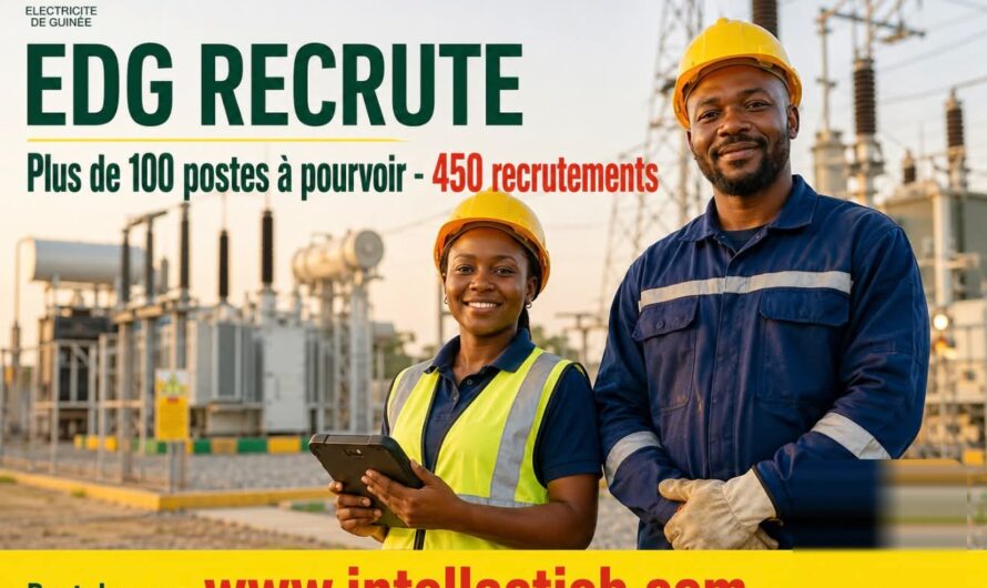 Guinée : plus de 100 postes à pourvoir à l&rsquo;EDG
