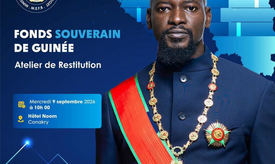 Fonds Souverain de Guinée : le ministère de l’Economie annonce la tenue d’un atelier de restitution des travaux préparatoires